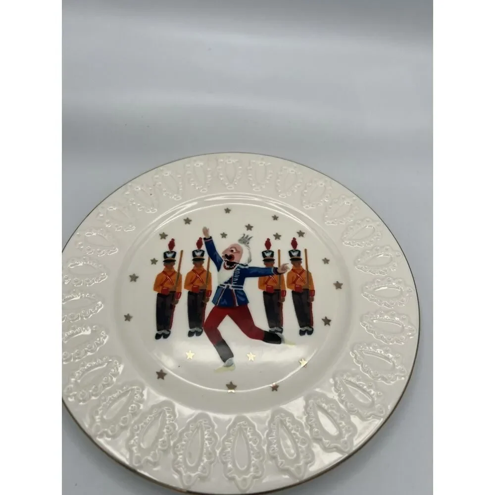 Anthropologie New York City Ballet Nutcracker Dessert Plate New